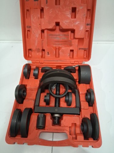 20pc Texalan Master Wheel Hub Bearing Remover & Installer Tool Kit - red image 3