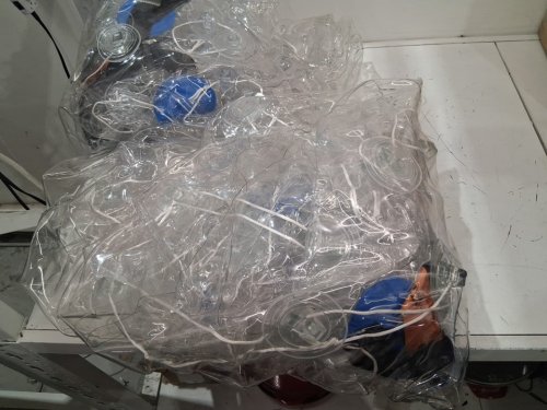 2pk inflatable bumper balls - human hamster ball - 4ft - blue/transparent - (model:‎HCPPQ-005) image 6