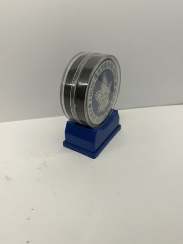 TORONTO MAPLE LEAF SALUTE TO 75 YEARS OF NHL HISTORY HOCKEY PUCK (TIM HORTONS) image 3