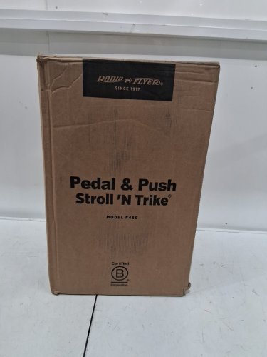 RADIO FLYER 4-in-1 PEDAL & PUSH STROLL N TRIKE - RED (MODEL: 469) image 2