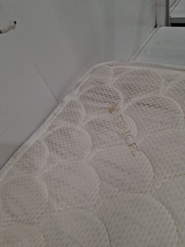 Baby's Blissbubblebeara Crib & Toddler Bed, Moisture Absorbent and Breathable Mattress - 52" x 27.6" x 5" - white (model: hg-03) image 3