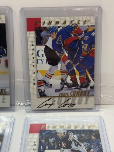 6 ASSTD SIGNED 1998 PINNACLE BE A PLAYER NHL HOCKEY CARDS image 4