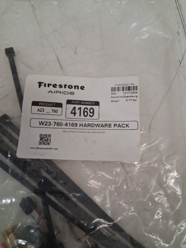 Firestone Coil-Rite Rear Air Spring Kit (Model: W23-760-4169 / 4169) image 6