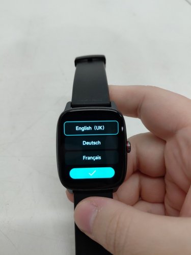 veryfit HD Bluetooth SMART WATCH with health monitoring and fitness tracking - 1.83" - black image 2