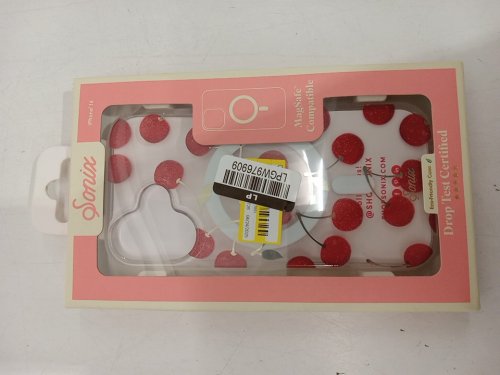 Sonix Magsafe Compatible Drop Test Certified Phone Case for iPhone 16 -  Clear / Cherry (Model: A22-M436-0011) image 2