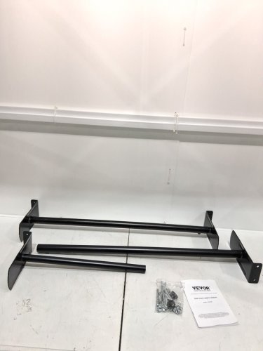 Adjustable Alloy Steel roof rack for vans, 35.8"-57.5", 500 lbs capacity, black  (model: bycd-006) image 3