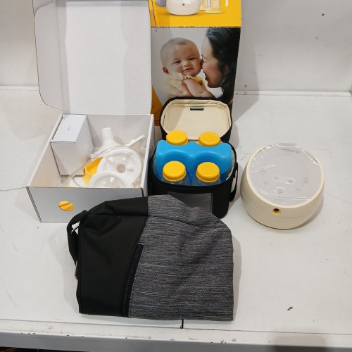 MEDELA SONATA DOUBLE ELECTRIC BREAST PUMP WITH CARRYING BAG, APP CONNECTION - YELLOW/BLACK/GREY (MODEL: 58100) image 4