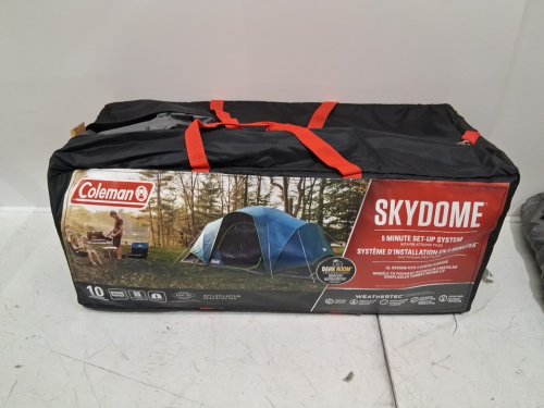 Coleman Hampton Camping Cabin Tent with Room Divider - 9-PERSON- 2 ROOM  -  14 L x 10 W x 6'10" H  (model-00655307696311) image 5