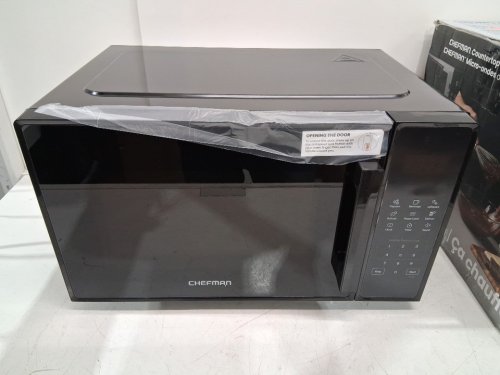 CHEFMAN Countertop Microwave Oven - 1.1CU.FT - Black (Model: RJ55-11B-V2-CA) image 3
