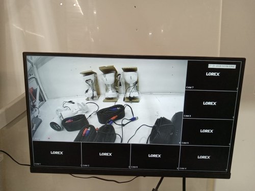 LOREX Wired Security System with 6 Active Deterrence Cameras, DVR Power Adapter, 8/16 Channels, HD Analog & Voice Controller - 4k - 2tb - white (model: td88128d6-f/2609000) image 24