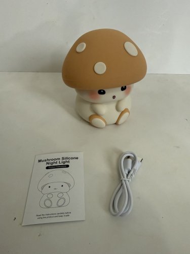 Mushroom Night Light Tap Control 30/60 Mins Timer - 5V - 7 colour effects (model: if-yd-07) image 3