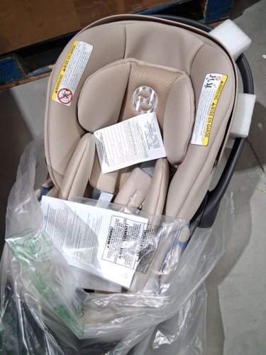 Cybex Cloud G Pro Infant Car Seat With Load Leg Base - Almond Beige image 4
