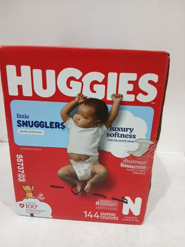 144PK Huggies Disney Baby Little Snugglers Baby Diapers - Size Newborn (upto 10lbs) - disney Winnie the Pooh (model: 5573703) image 2
