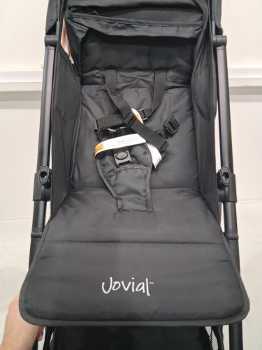 PYLE JOVIAL PORTABLE FOLDING BABY STROLLER - BLACK (MODEL: JPC20BK) image 5
