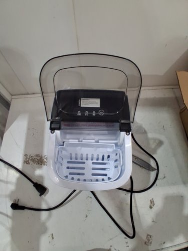 EUHOMY Countertop Ice Maker Machine - MAKES 26LB/Day - BLACK (MODEL: im-06d/IM001-Bbl-CAEH) image 4