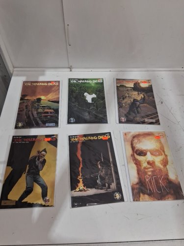 6 assorted walking dead comics - #171, 170, 172, 173, 174, 175 - image comics image 2