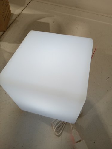 LED CUBE NIGHT LIGHT - 6" - MULTICOLOUR (MODEL: CQ-C15) image 4