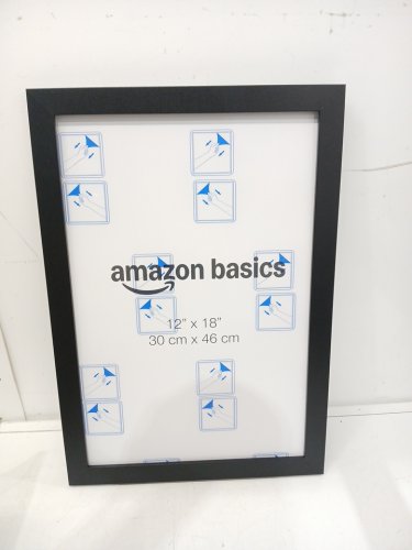 WOOD POSTER RECTANGULAR FRAME - 12" X 18" - BLACK image 3