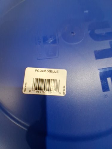 RUBBERMAID BRUTE TRASH CAN LID - fits 20gal - blue (Model: fg263100blue) image 3