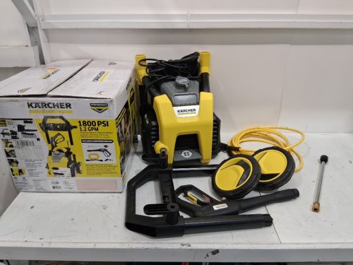 KARCHER High Pressure Washer K1800 Power Control -2250PSI - Yellow (MODEL: K1800PS) image 4