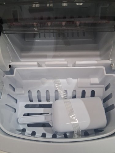 EUHOMY COUNTERTOP ICE MAKER MACHINE - MAKES 26LB/DAY - BLACK (MODEL: IM-06D / IM001-BBL-CAEH) image 3