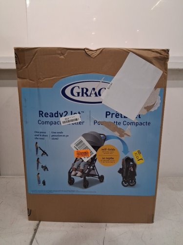 Graco Ready2Jet Compact travel Stroller - black/grey (model : 2220342) image 2