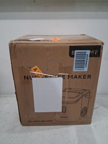 EUHOMY COUNTERTOP NUGGET ICE MAKER - 34LBS/DAY - BLACK (MODEL: IM-12S) image 2