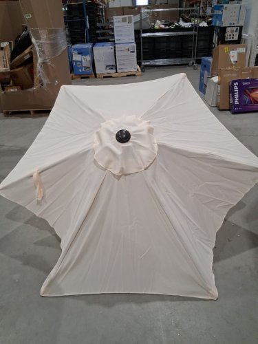 Outdoor Patio Umbrella with Crank - 7.5ft - beige (model:zdm-jt005be-11) image 3