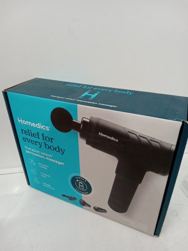 Homedics Therapist Select Prime Percussion Massager with 4 attachments - Black (Model: HHP-715A) image 2