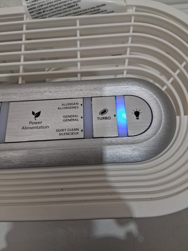 Honeywell True HEPA Air Purifier - up to 750SQ FT  - white (Model: hpa104cv1) image 5