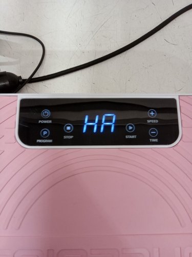 FEIERDUN Vibration Plate Exercise Machine with loop bands and remote control - 330lb max - PINK (model: fedvp-la) image 5