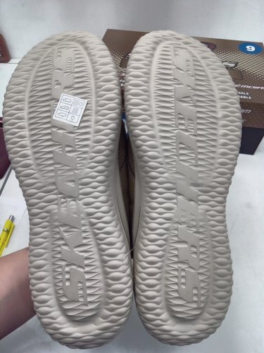 Men's Skechers Delson Slip-On Swift Fit Shoes - Size 9 - Tan (Style: 1776009) image 2