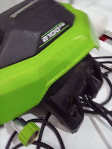 GREENWORKS ELECTRIC PRESSURE WASHER -2000PSI - 14AMP - GREEN (MODEL: GPW2006) image 5