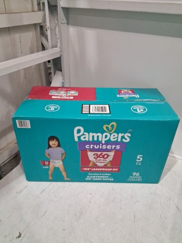 96PK PAMPERS PULL ON CRUISERS 360° 100% leakproof DISPOSABLE BABY DIAPERS - SIZE 5 (27LBS+) image 2