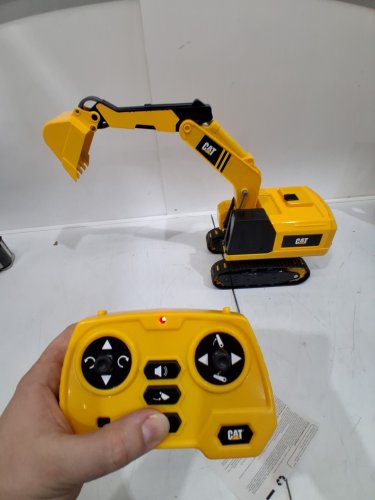 CAT Massive Mover remote control RC Steel Excavator - black/yellow (model: 1851476) image 4