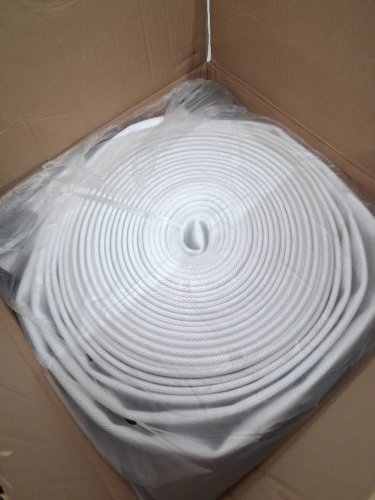 ZYfire Single Jacket Fire Hose with NST Coupling 2-1/2" ID - 100 FT - white image 4