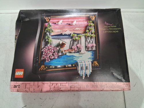 1892PC LEGO ART Japanese Cherry Blossom Landscape (MODEL: 31218) image 2