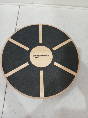 Amazon Basics Wood Wobble Balance Trainer Board - 15.5" - black (model: IR97339-BK) image 2