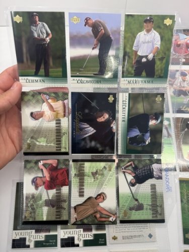 90 APPROX ASSTD UPPER DECK GOLF CARDS image 7