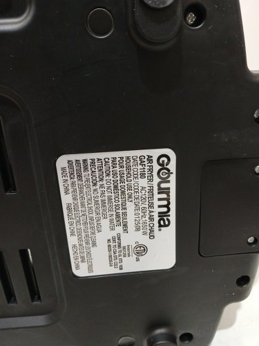 GOURMIA 4 DISH DUAL BASKET AIR FRYER WITH SYNCH FINISH AND SYNC COOK - 11 QT - BLACK (MODEL: GAF1180) image 3