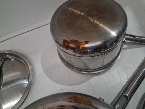 10PC Kirkland Signature pots and pans cookware set- stainless steel (model: 119338) image 15