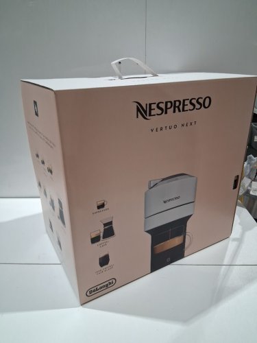 NESPRESSO BY delonghi VERTUO NEXT single serve ESPRESSO & coffee MACHINE - WHITE/BLACK (MODEL: ENV120WCA) image 3