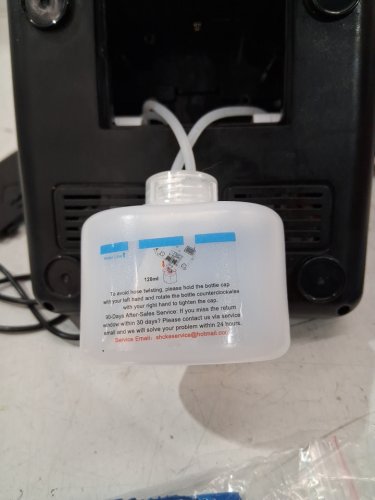 SHCKE Automatic Bubble Machine with 2 Fans - 20000+ Bubbles Per Minute - black  (model: 553) image 3