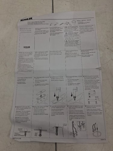 kohler rodeam pull-down kitchen faucet with touch control & 2 spray functions-1.5gpm - matte black (model: R38473-BL / 1806389) image 8