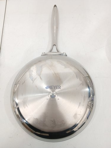 Meyer Stainless Steel Tri-Ply Fry Pan - 9.5" - Silver image 5