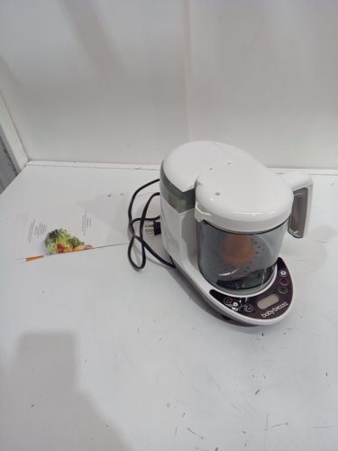 BABYBREZZA FOOD MAKER COMPLETE WITH 3 FOOD pouches & FUNNELS - WHITE (MODEL: BRZ00141) image 3