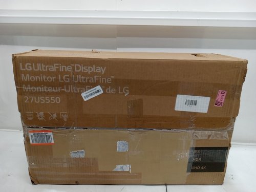 LG ULTRAFINE 4K uhd monitor - 27" | 4k | 5ms delay | ips - WHITE (model: 27US550-W) image 2