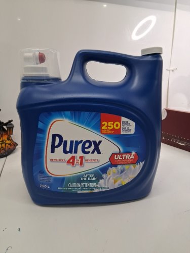 PUREX AFTER THE RAIN ULTRA CONCENTRATED LAUNDRY DETERGENT - 7.50LTR - BLUE (MODEL: 1628214) image 2