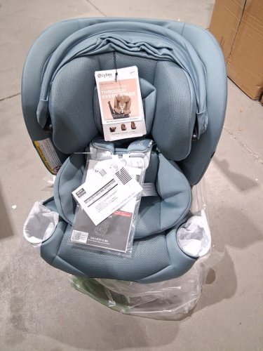 Cybex gold Callisto G 360 Rotating All-in-One Convertible Car Seat with safety assure protection system - 120LBS MAX - stormy blue (model: 524000603) image 5