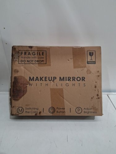 HOLLYWOOD STYLE Makeup VANITY Mirror with LED Lights AND 3 LIGHTING SETTINGS - 14.5" x 12" image 2